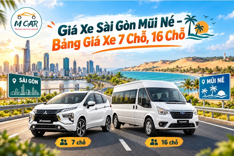 Giá Xe Sài Gòn Mũi Né